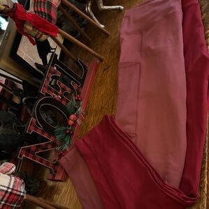 SHEIN Burgundy mauve Leggings XL new